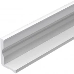 Профиль ALM-BASE-H10-2000 RAL9016 (Алюминий) 026691 Arlight