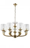 Подвесная люстра Crystal Lux Gracia SP8 GOLD
