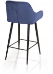 Стул полубарный Robert, бархат синий 29 Top Concept ROBERT 76778