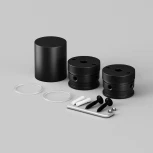 Набор для вертикального накладного монтажа Nemo D18 черный Maytoni Круглый 360° 201151