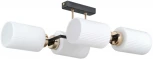 Потолочная люстра на штанге ILLUMICO IL0809-4ASQ-25 BK AB NAPLES (220V)