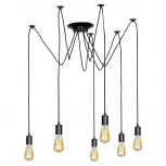 Подвесная люстра Lussole Lgo Shirley LSP-8172 (220V, на проводе, паук, IP21)