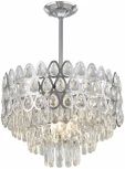 Потолочная люстра хрустальная на штанге Arte Milano Sorrento-2019 372019/7/300/460 CR (220V)