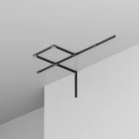 Профиль 2м накладной черный Maytoni Elasity IP O-TR001-P-B2M