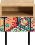 Тумба прикроватная Frida ОГОГО (арт.631868), (ЛДСП)