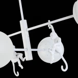 Потолочная люстра на штанге Evoluce Tenato SLE115102-04 (220V, шарики, животные, молекулы)