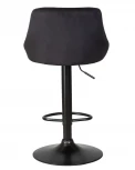 Стул барный LOGAN BLACK (черный велюр (MJ9-101))