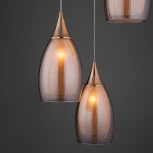 Подвесной светильник Eurosvet Cosmic 50085/3 золото (220V, на проводе)