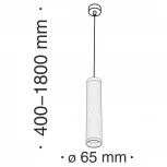 Подвесной светильник Focus Design GU10 1x50Вт Maytoni Technical P038PL-01G (220V, на проводе, круглые)