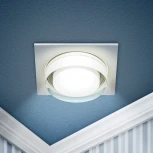 Встраиваемый точечный светильник ЭРА DK108 WH (12V)