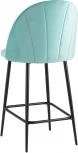 Стул полубарный Stool Group Логан NEW велюр пыльно-голубой УТ000035467
