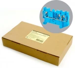 Зажим пружинный 3-х проводной проходной Stekker 49251