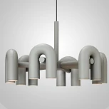 Подвесная люстра Fanny 12 Grey ImperiumLoft Fanny01 (192009-23) (LED, 220V, на проводе)