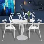 Стол Tulip диам. 90см, белый Bradex Home арт.FR 0990