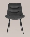 Стул Stool Group Остин велюр тёмно-серый УТ000034604