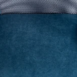 Кресло STAFF (Флок,Ткань/Синий,Серый) Tetchair арт.21452