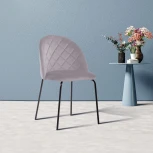 Cтул Nord, бархат светло-серый 26 Top Concept NORD 80609