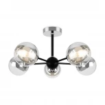 Потолочная люстра на штанге Freya Sonnet FR5271PL-05B шарики