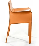 Стул с подлокотниками Barrie, кожа camel Top Concept BARRIE 2001000001231