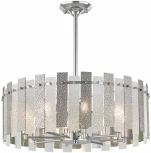 Подвесная люстра хрустальная на штанге Arte Milano Sorrento-2109 372109/8/350/580 CR (220V)