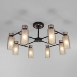 Потолочная люстра на штанге Eurosvet Amado 70115/8 черный (220V)