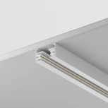 Шинопровод 1м Unity накладной/подвесной 220V белый (однофазный) Maytoni Technical TRX001-111W