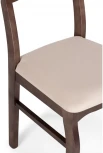 Деревянный стул Woodville Амадиу бежевый / орех 528927
