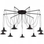 Подвесной светильник Citilux Эдисон CL451292 (220V, на проводе, паук)