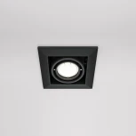 Встраиваемый светильник Metal Modern GU10 1x50Вт Maytoni Technical DL008-2-01-B (220V)