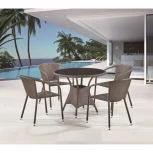 Комплект плетеной мебели Afina T197ANS-W53/Y137C-W53 Brown 4Pcs