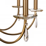 Подвесная люстра Freya Forte FR1006PL-08G (220V, на цепи, свеча)