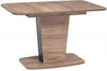 Стол на тумбе Woodville Токио-28 дуб табачный / антрацит 515103