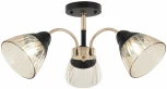 Потолочная люстра на штанге Arte Milano Napoli 320119/3 FG+BK (220V)