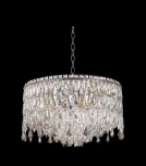 Подвесная люстра Fluorite The Empress FL1062-14P (220V, хрусталь, на цепи, круглые)