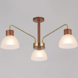 Потолочная люстра на штанге ILLUMICO IL0286-3C-79 BR (220V)