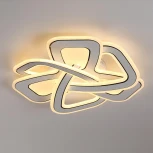 Потолочная люстра светодиодная Lumion Jazz 8015/160CL белый, хром/белый металл/акрилл LED 160W 220V 3000-6000K