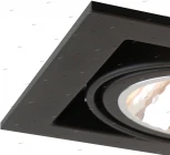 Встраиваемый точечный светильник Arte Lamp Cardani Semplice A5949PL-1BK