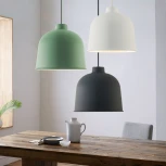 Подвесной светильник (люстра) Grain Pendant Lamp Green ImperiumLoft Mut (178320-26) (220V, на проводе, круглые)