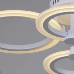 Потолочная люстра светодиодная на штанге с пультом регулировкой яркости и цветовой температуры Reluce 09502-0.3-2+2 WH (220V)