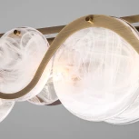 Подвесная люстра Wi-Fi Bogate's Galicia 354/4 Smart (322/4) (220V, управление смартфоном, голосовое управление, умный дом - Minimir Home, Алиса, Маруся, Салют, на тросе)