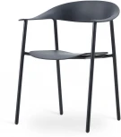 Стул Eila пластик черный Stool Group арт.УТ000039771