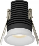 Встраиваемый светильник Maytoni Mini DL059-7W3K-W (LED, 220V, круглые)