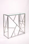Консольный стол AllConsoles 1053-CS clear серебряный