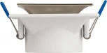 Встраиваемый точечный светильник ЭРА KL102 WH/GD (12V)