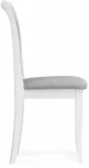 Деревянный стул Woodville Корнелл серый велюр / белый 515974