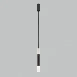 Подвесной светильник Eurosvet Axel 50210/1 LED черный жемчуг (220V, управление смартфоном, на проводе, круглые)