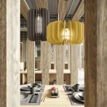 Подвесной светильник ST Luce Sentito SL3004.453.01 Черный/Серый E27 1*60W (220V, на проводе)