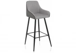 Барный стул Woodville Haris серый 11684