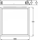Встраиваемый светодиодный светильник в виде окна Mantra Blue Sky 9095 (220V)