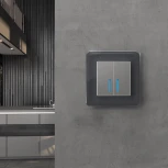 Рамка на 1 пост Elite (графит, стекло) Werkel W0012440 (a057878)